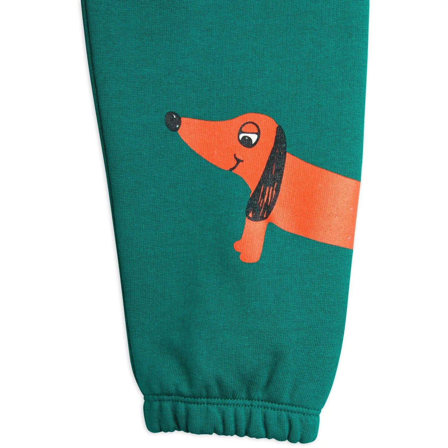 Mini Rodini Green Dog Sp Sweatpants