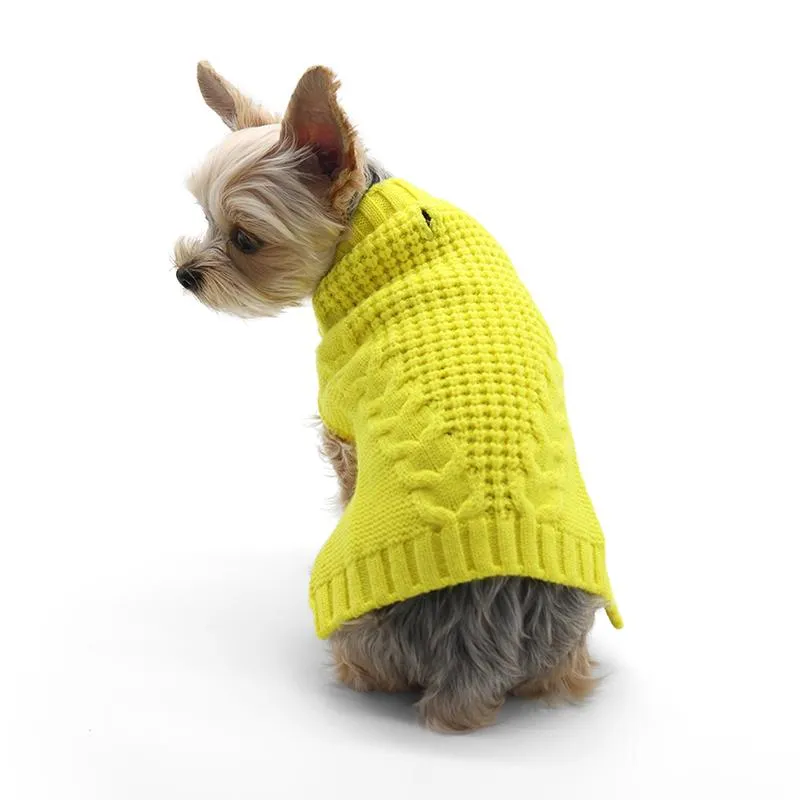 Mix Knit Dog Sweater