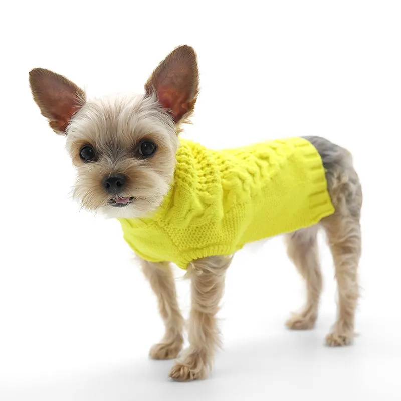 Mix Knit Dog Sweater