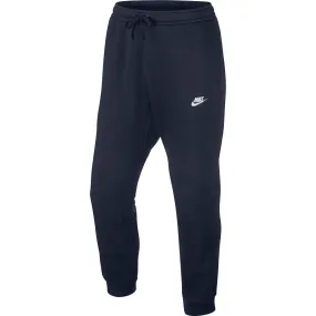 Nike Club Fleece Sportswear Men's Jogger Pants Navy Blue/White