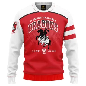 NRL Kids 40/20 Pullover - St George Illawarra Dragons - Baby - Light Jumper