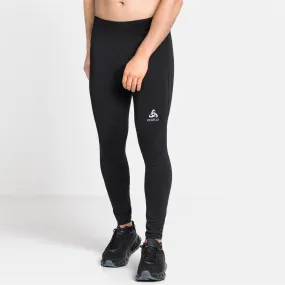 Odlo Essential Men's Running Tights Athletic Pants in Black with Zip Pocket