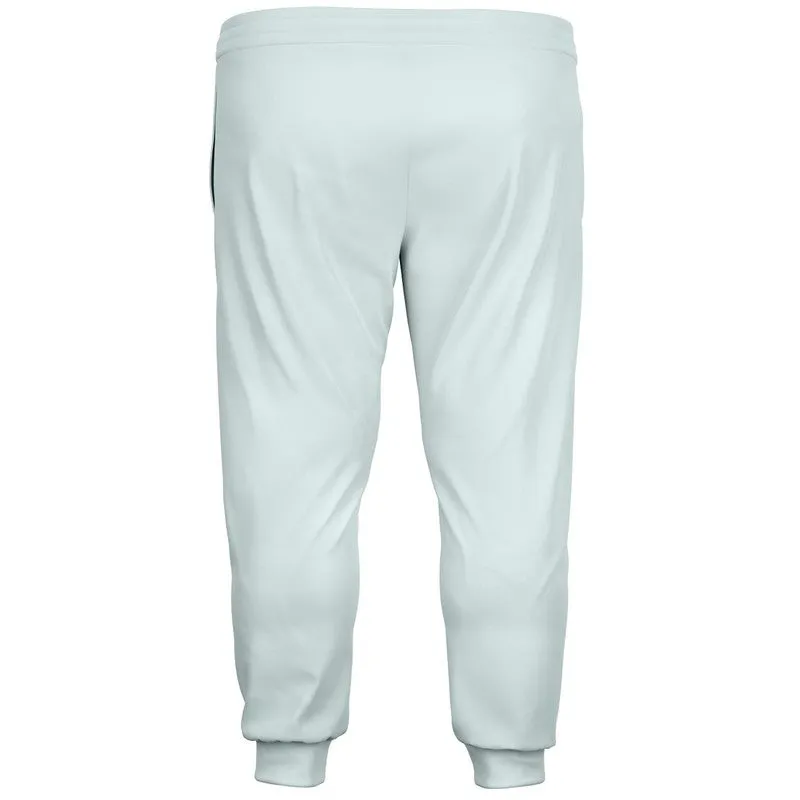 Pale Blue Cool Green Joggers | Unisex | with PLUS sizes | Bright Pale Blue Cool Green | C10M0Y5K0