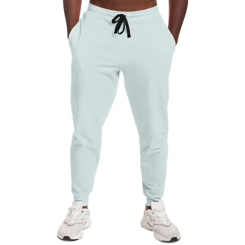 Pale Blue Cool Green Joggers | Unisex | with PLUS sizes | Bright Pale Blue Cool Green | C10M0Y5K0