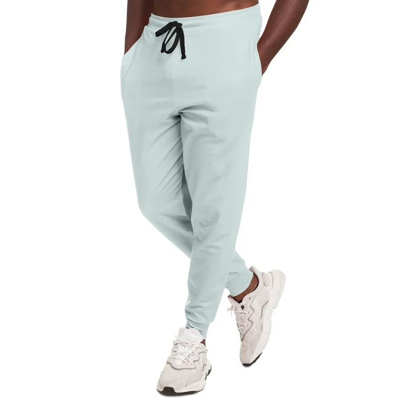 Pale Blue Cool Green Joggers | Unisex | with PLUS sizes | Bright Pale Blue Cool Green | C10M0Y5K0