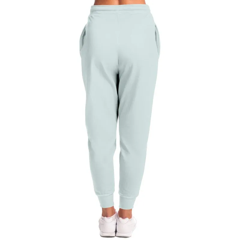 Pale Blue Cool Green Joggers | Unisex | with PLUS sizes | Bright Pale Blue Cool Green | C10M0Y5K0