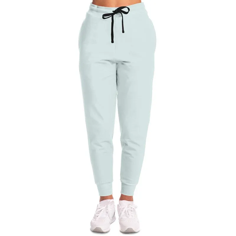 Pale Blue Cool Green Joggers | Unisex | with PLUS sizes | Bright Pale Blue Cool Green | C10M0Y5K0