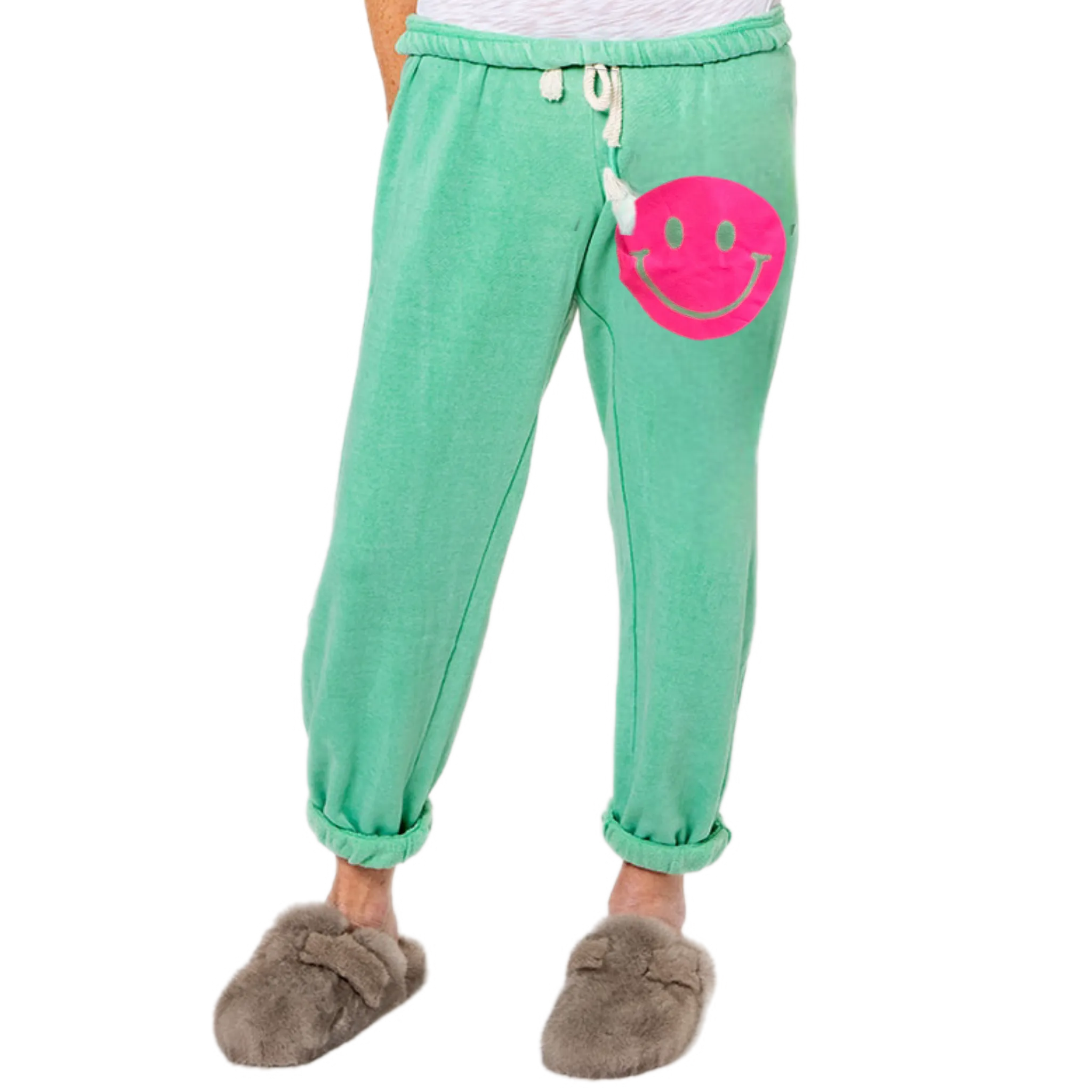 Pink Smile Sweatpants