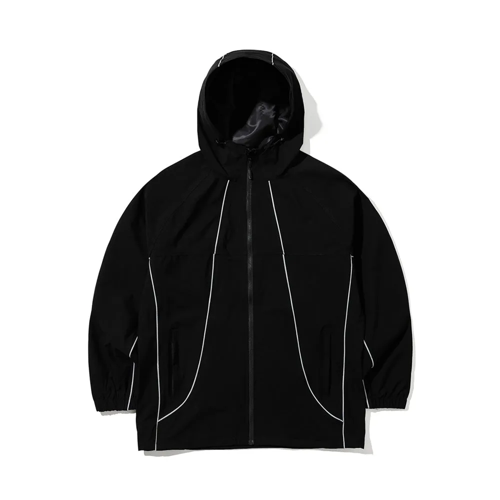 PP STRETCH HOODED JACKET BLACK