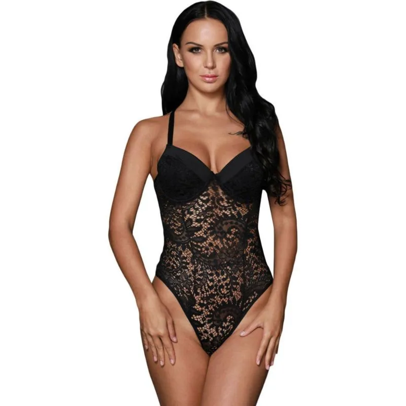 Push-Up Bodysuit Lace Lingerie