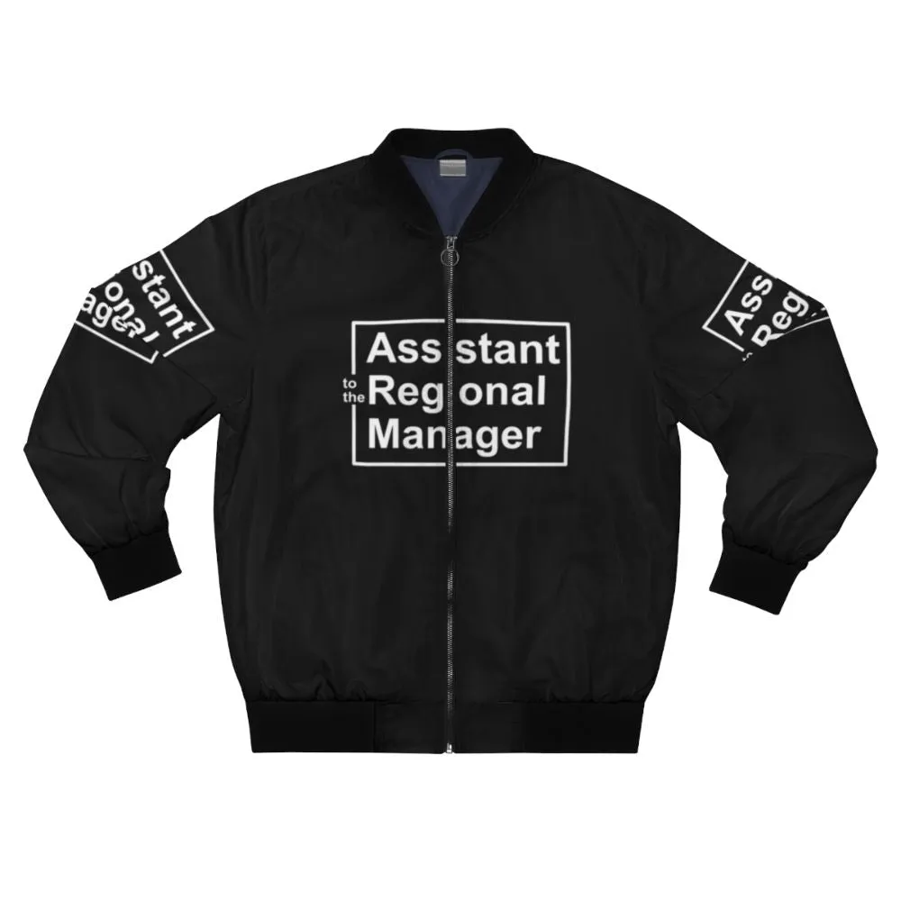 "The Office Funny Assistant to the Regional Manager Bomber Jacket"