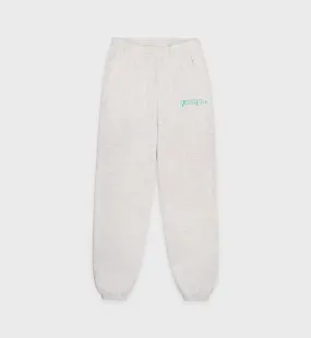 Rizzoli Tennis Sweatpant - Heather Gray/Caribbean