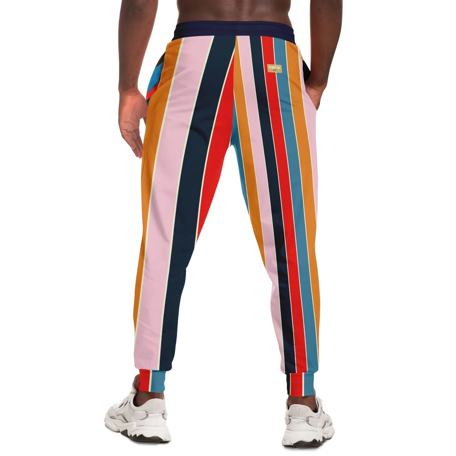 Ruby Morrison Rugby Stripe Eco-Poly Unisex Joggers