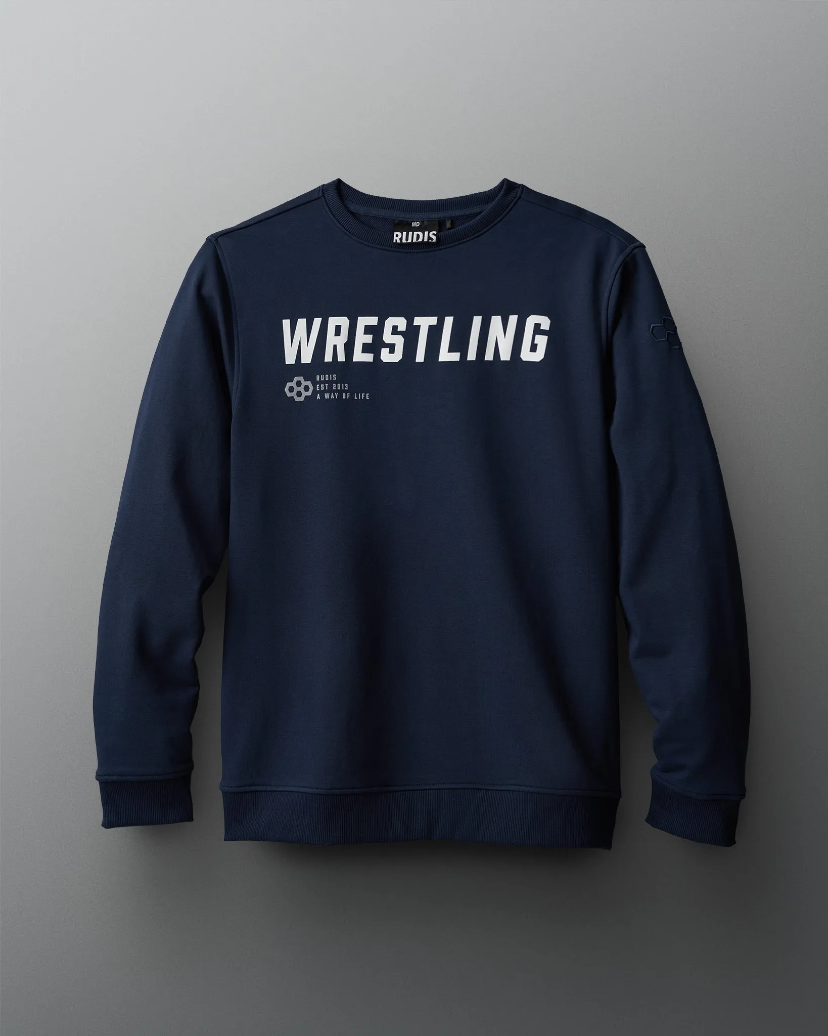 RUDIS Wrestling Slanted Elite Terry Crewneck