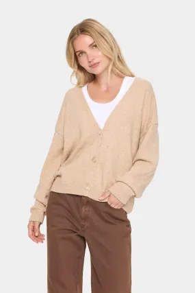 Saint Tropez Haya Cardigan in Macadamia