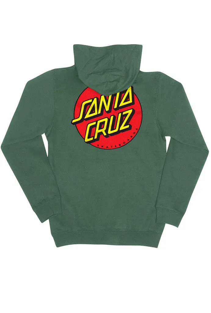 Santa Cruz Classic Dot Boys Youth Pullover Hoodie