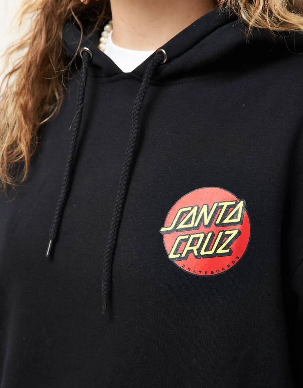 Santa Cruz Classic Dot Chest Pullover Hoodie - Black