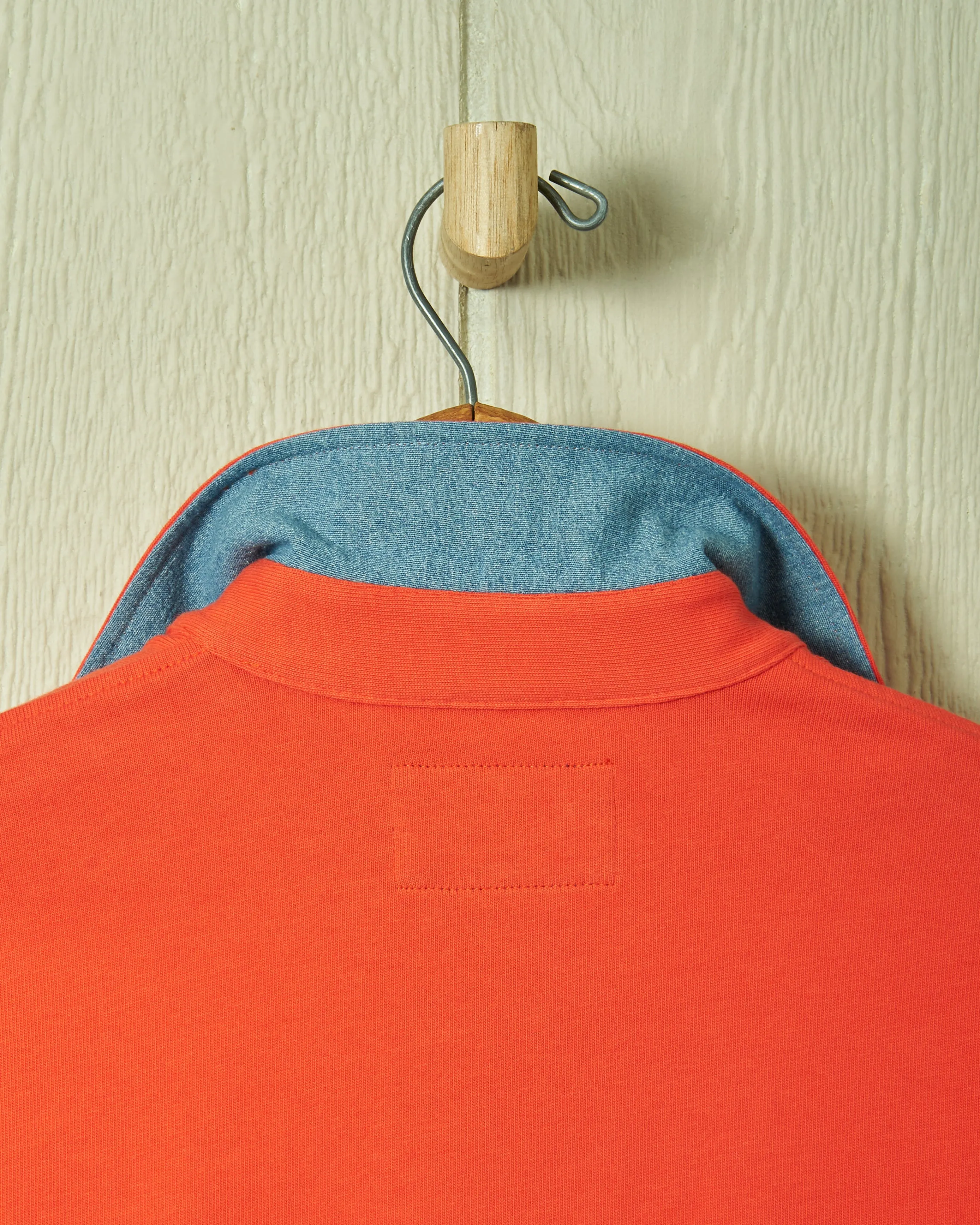 Short Sleeve Inlet Pullover in Poppy