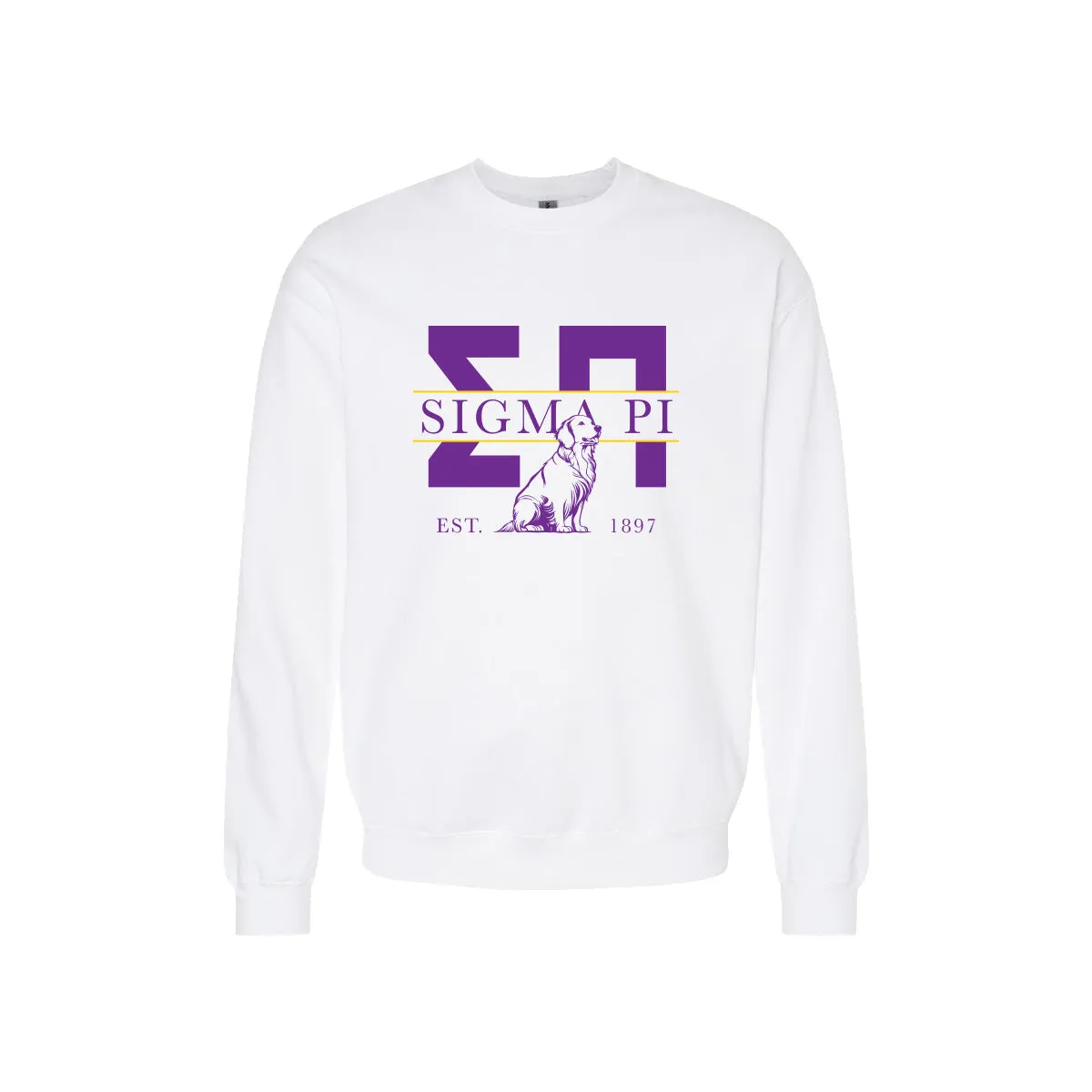 Sigma Pi Golden Letters Crewneck