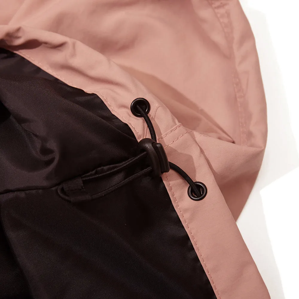 SP STRETCH HOODED ANORAK JACKET INDYPINK