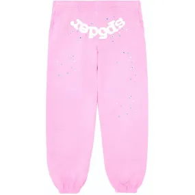 Sp5der OG Web Pink Sweatpants