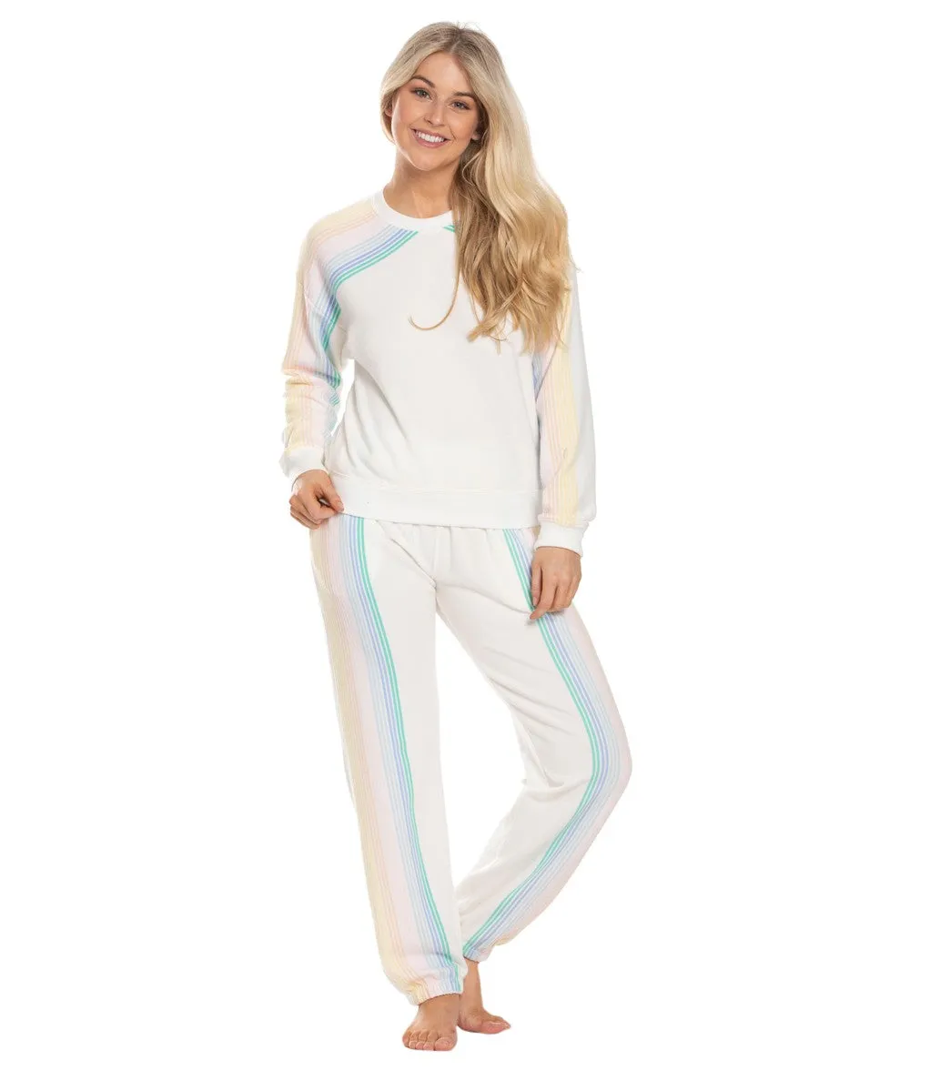 Spiritual Gangster Stripe Malibu Nights Sweatpant Joggers