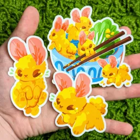 Tempura Bunnies Stickers