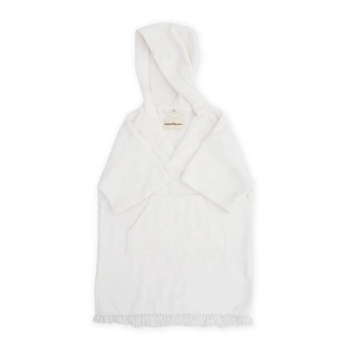 The Mini Poncho - Antique White