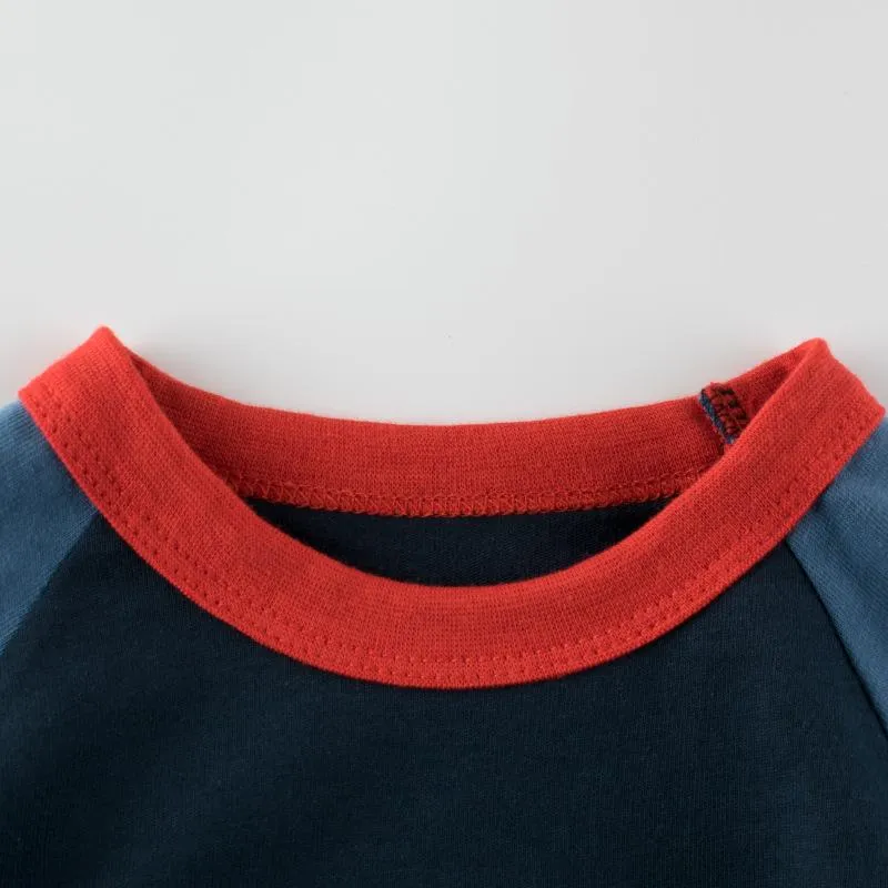 Toddler/Kid Boy's Casual Blue T-shirt