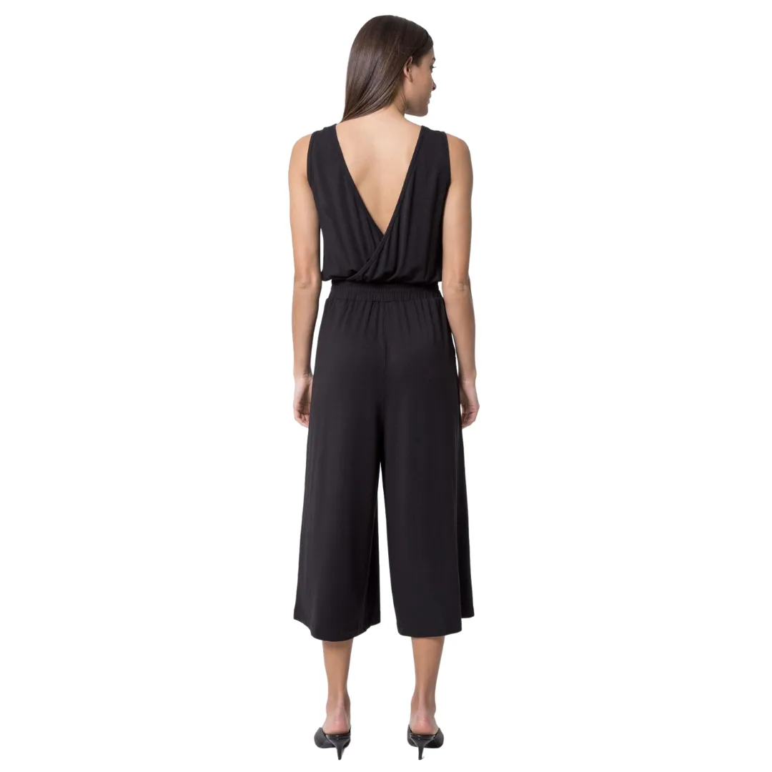 Trendsetter Luxe Cropped Jumpsuit