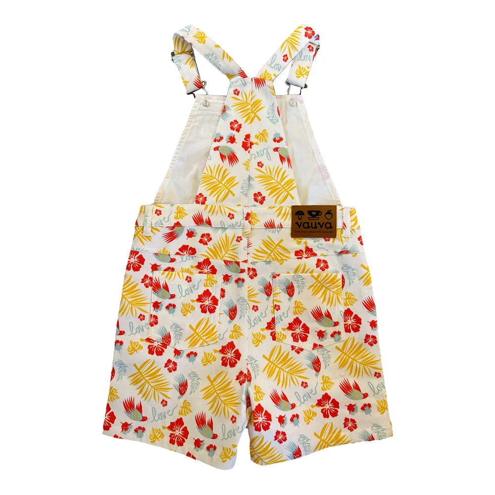 Vauva SS23 Safari - Girls Floral Print Cotton Overall