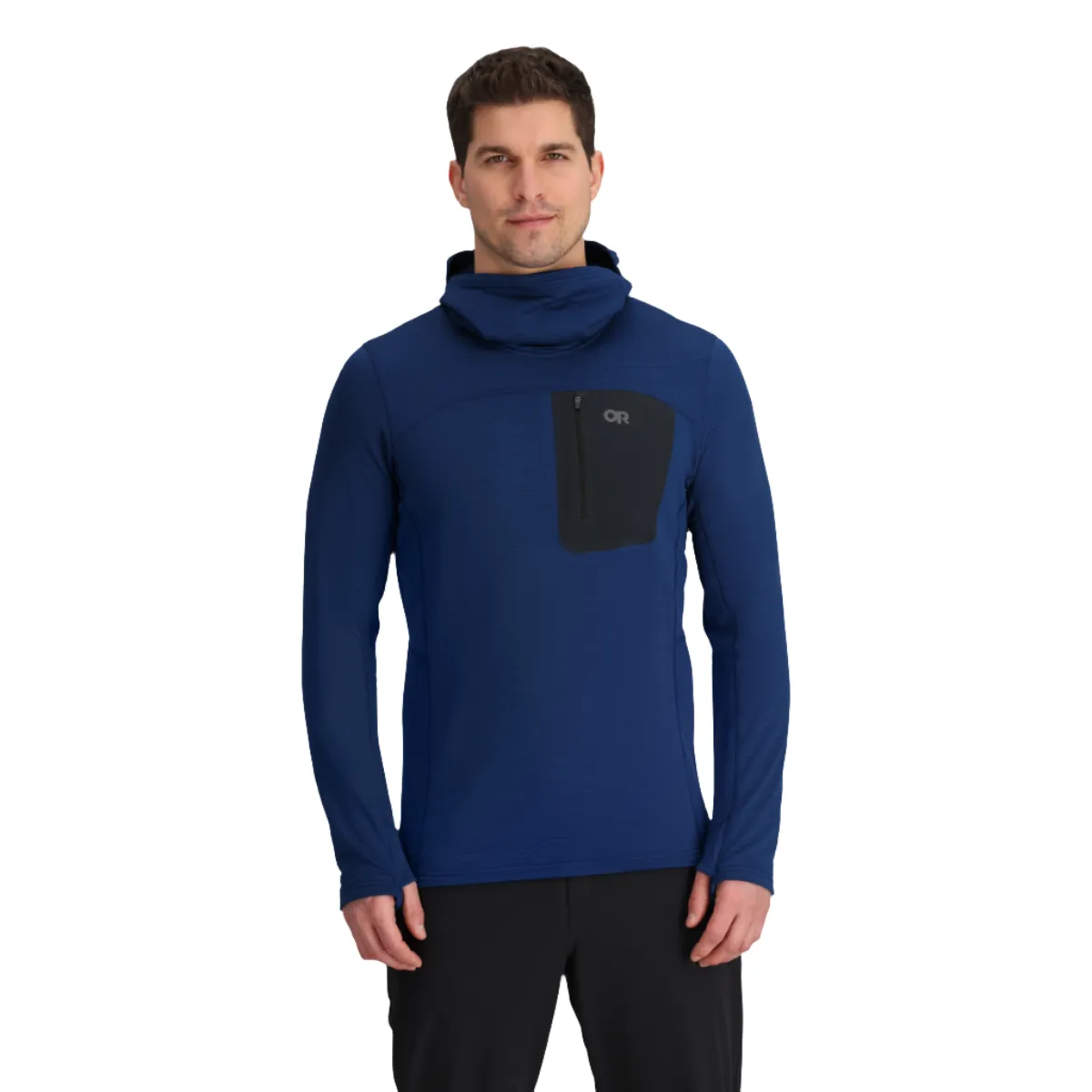 Vigor Grid Fleece Pull-Over Hoodie - Men's