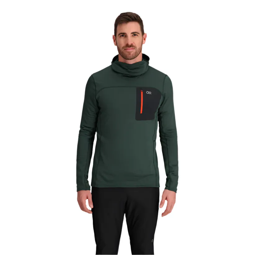 Vigor Grid Fleece Pull-Over Hoodie - Men's