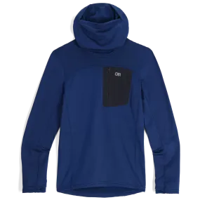 Vigor Grid Fleece Pull-Over Hoodie - Men's