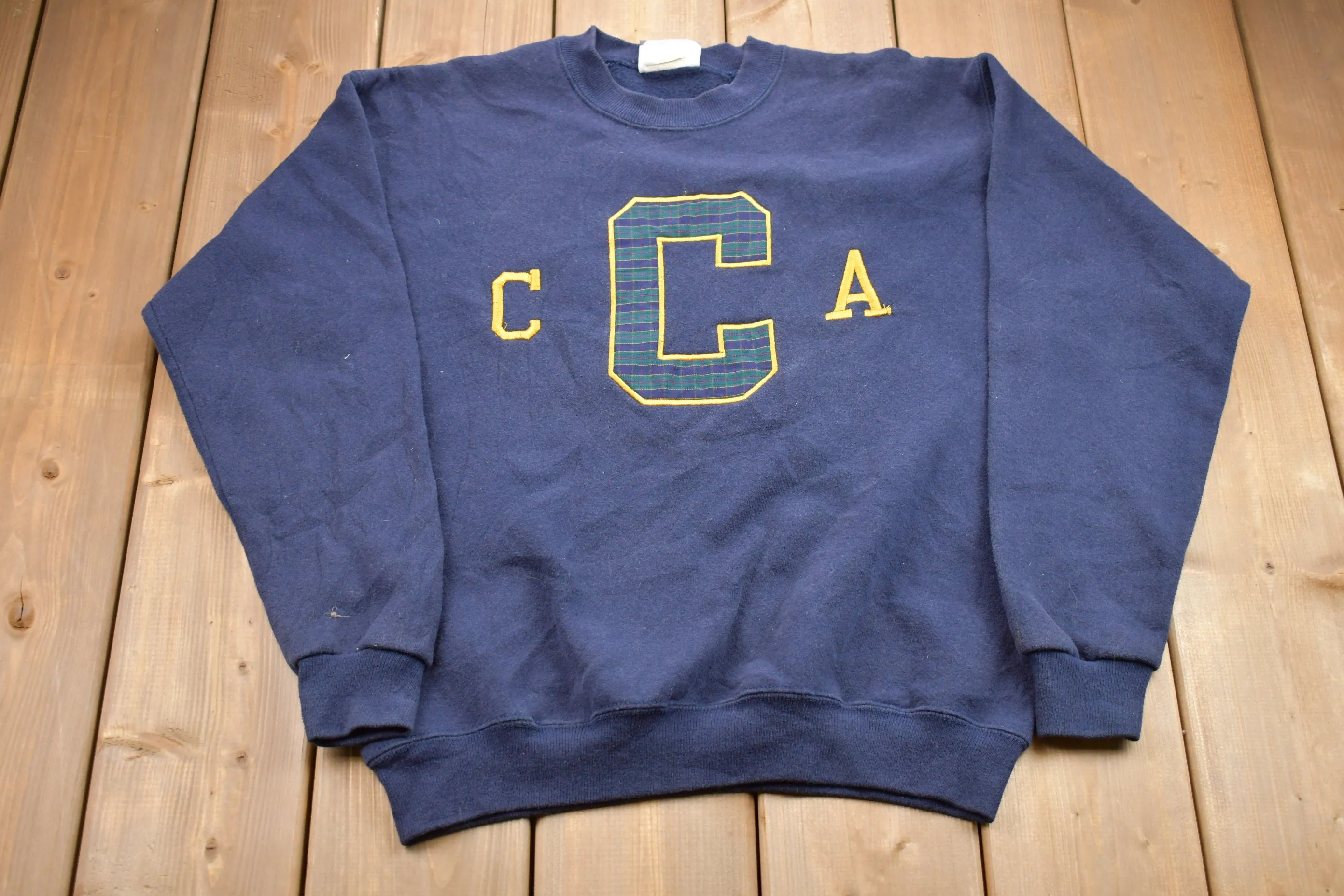 Vintage 1990s Lee Heavyweight CCA Crewneck Sweatshirt