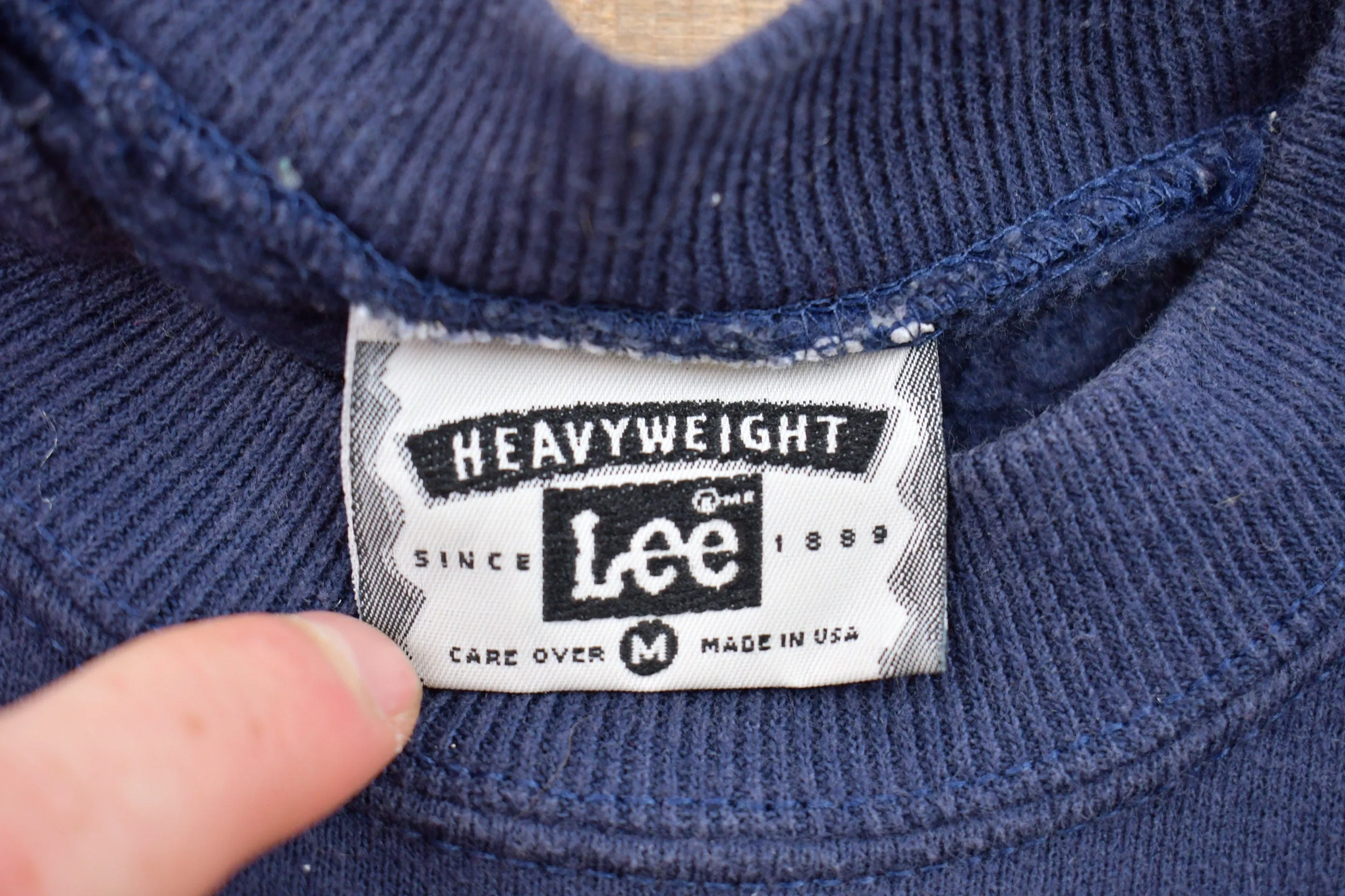 Vintage 1990s Lee Heavyweight CCA Crewneck Sweatshirt