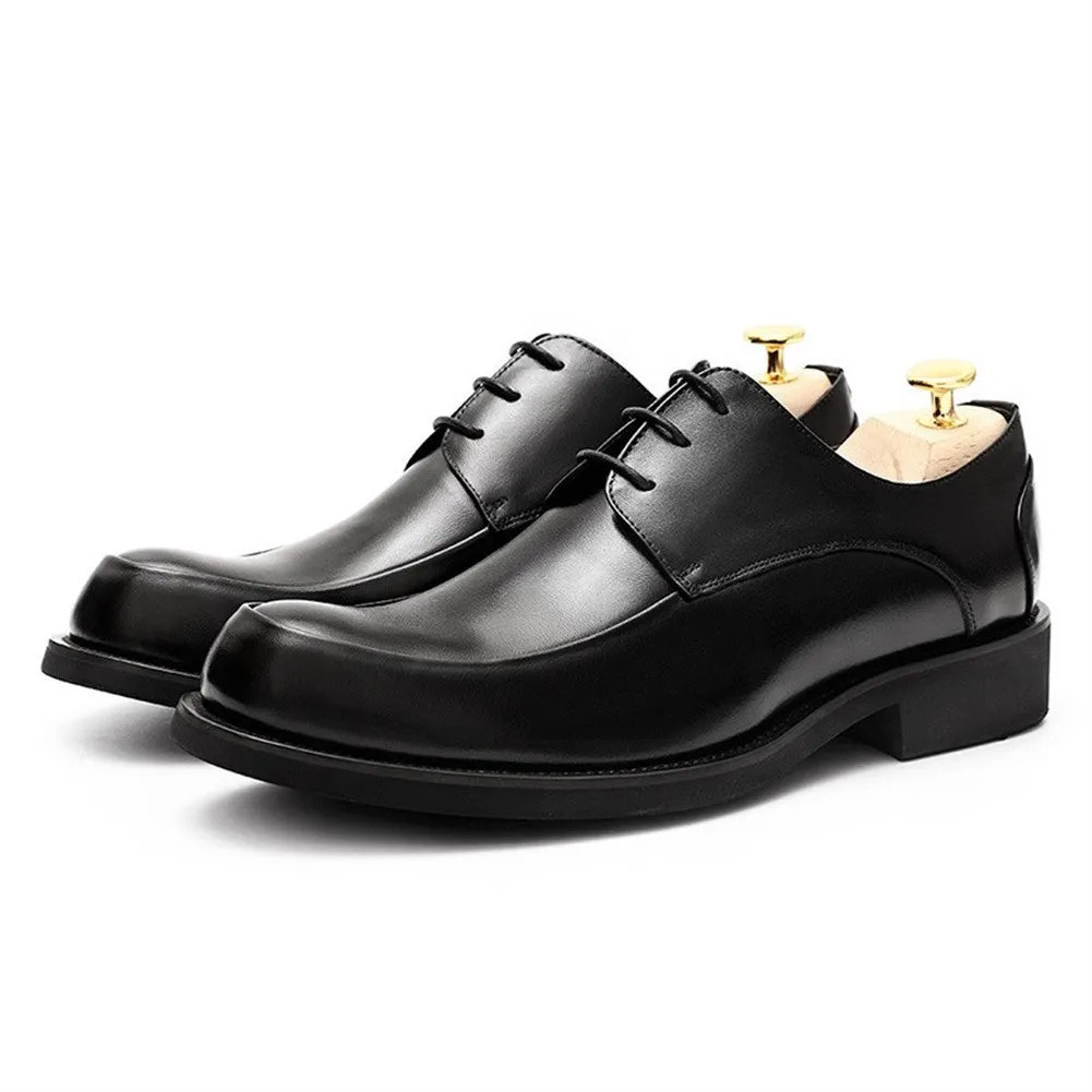 Waterproof Lace Up Genuine Leather Oxford for Men