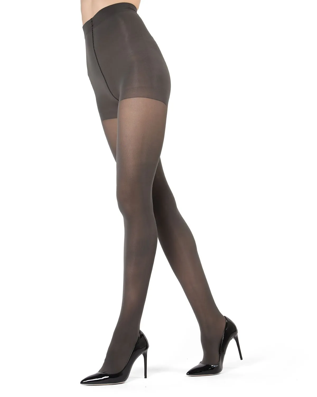 Women's Melas Microfiber Opaque Control Top Tights
