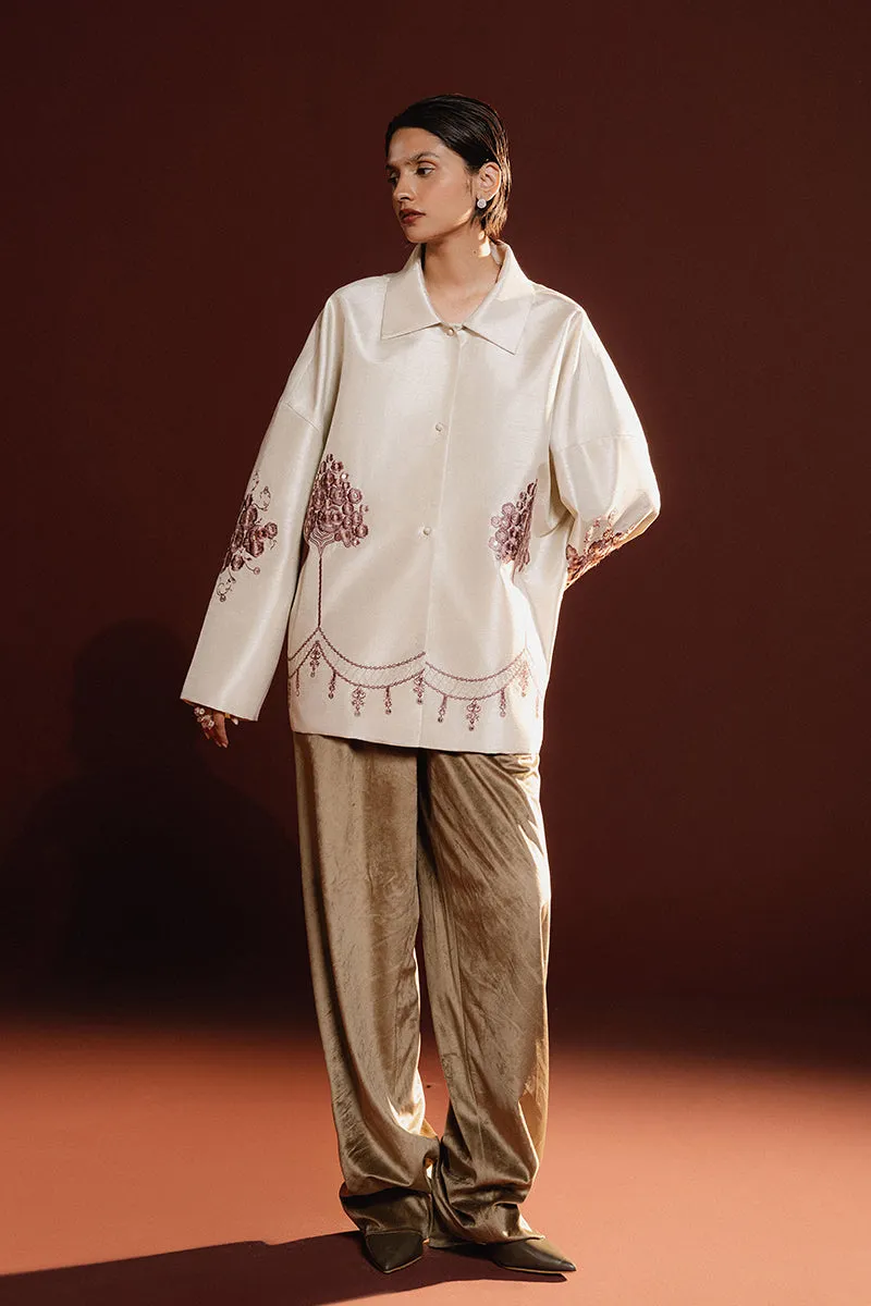 Zarine Embroidered Shacket (Women)